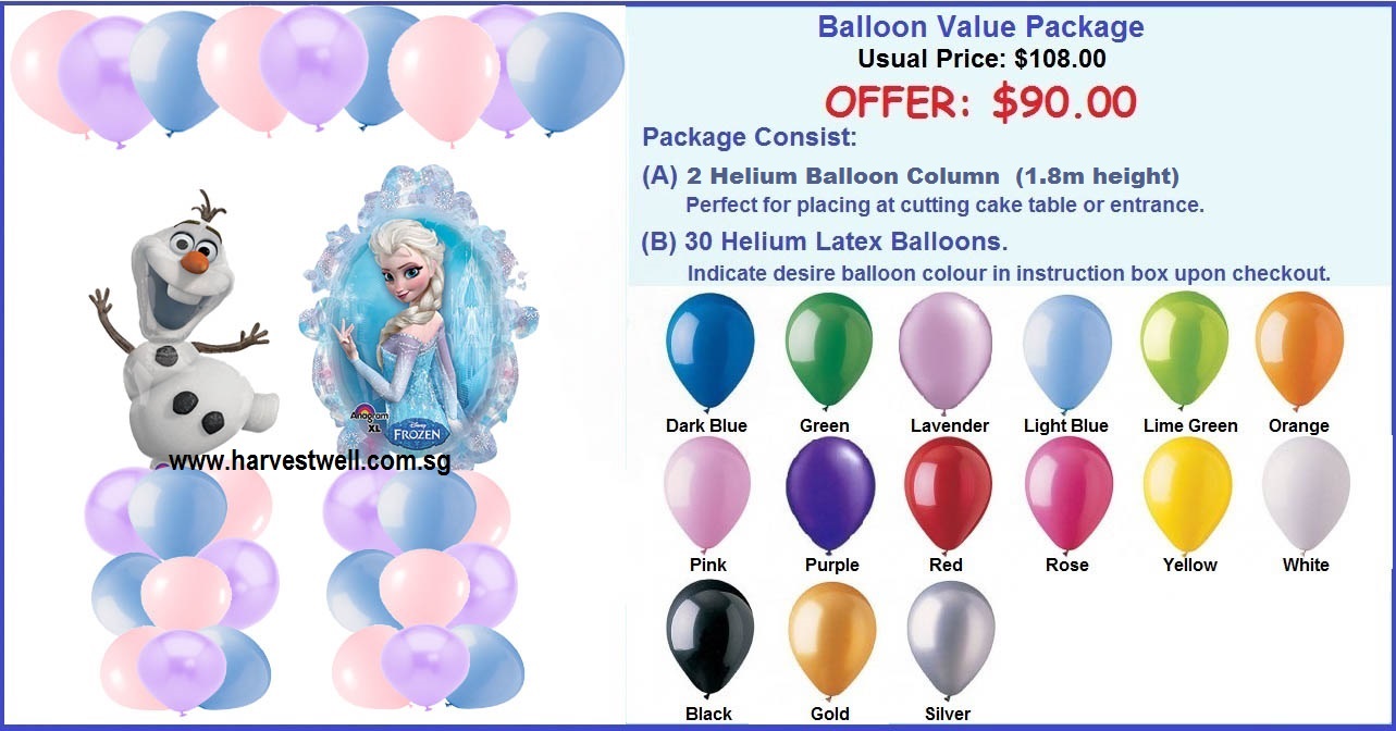 Frozen Balloon Value Package